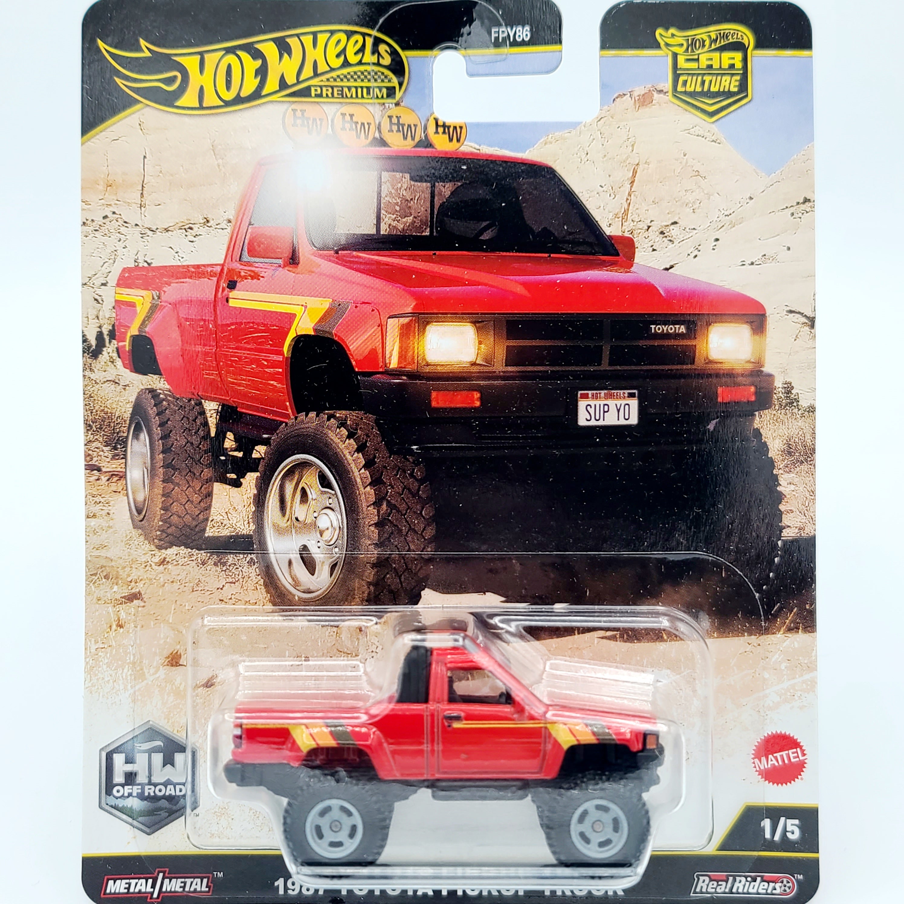 Hot Wheels - 2025 Car Culture Case H - Off Road (Set of 5 Cars)